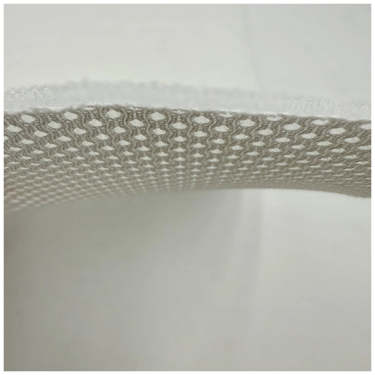 Abstandsgewirke Air Mesh 5 mm Weiß – luftdurchlässige Mesh-Oberfläche