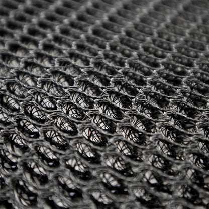 Abstandsgewirke Air Mesh 10 mm Schwarz – Materialansicht für Wohnmobil und Boot