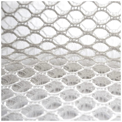 Ch.Cabanski Abstandsgewirke - Air Mesh - 3D Netzgewirke 10mm Weiß 410g/m² Matratzenunterlage