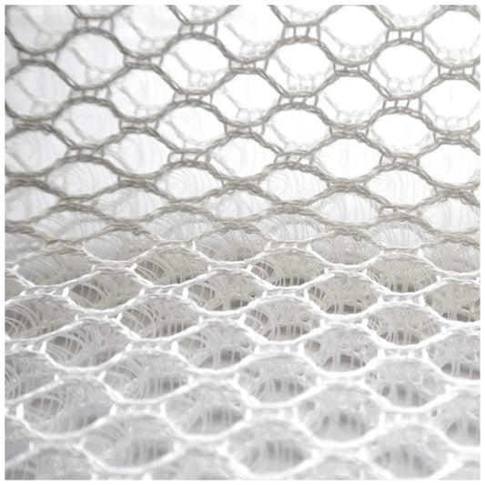 Ch.Cabanski Abstandsgewirke - Air Mesh - 3D Netzgewirke 10mm Weiß 410g/m² Matratzenunterlage