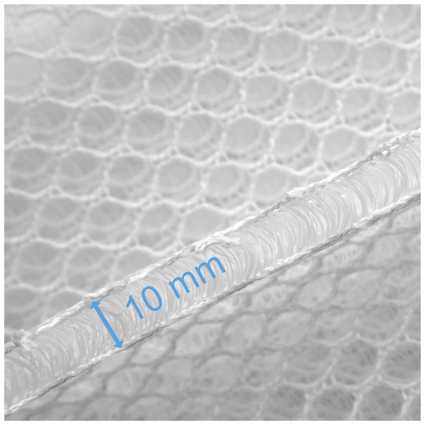 Ch.Cabanski Abstandsgewirke - Air Mesh - 3D Netzgewirke 10mm Weiß 410g/m² Matratzenunterlage