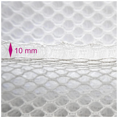Ch.Cabanski Abstandsgewirke - Air Mesh - 3D Netzgewirke 10mm Weiß 410g/m² Matratzenunterlage