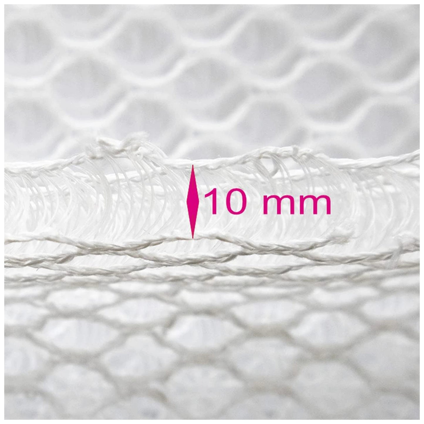 Ch.Cabanski Abstandsgewirke - Air Mesh - 3D Netzgewirke 10mm Weiß 410g/m² Matratzenunterlage