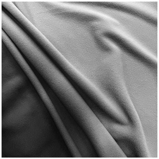 Klettstoff Maus-Grau