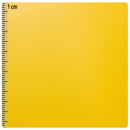 Kunstleder Nappa-Optik in Gelb
