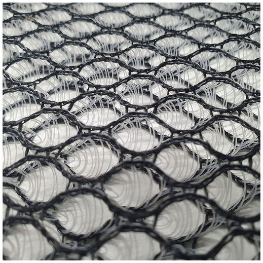 Ch.Cabanski - Abstandsgewirke - Air Mesh - 3D Netzgewirke 10mm Carbon 410g/m² Matratzenunterlage