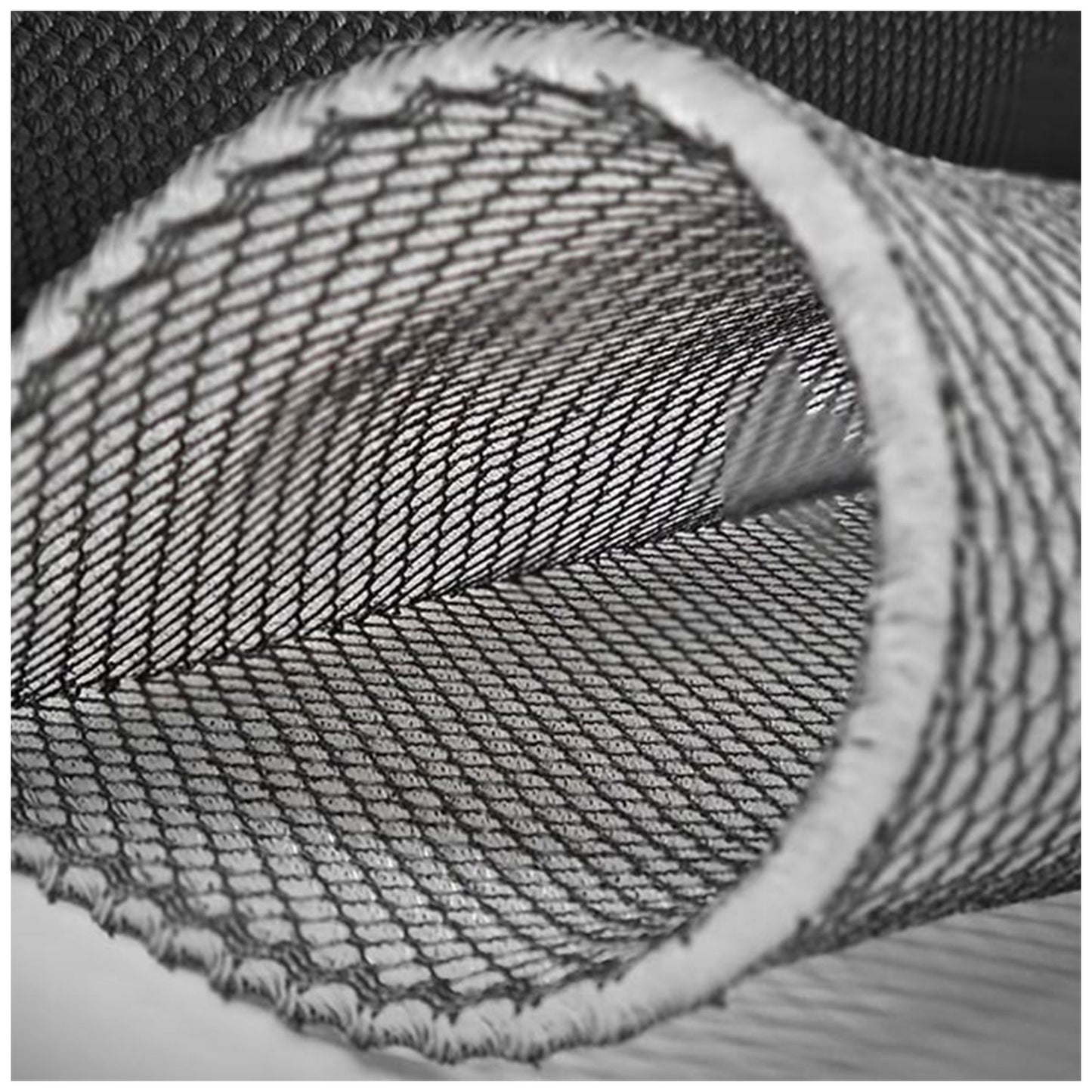 Ch.Cabanski - Abstandsgewirke - Air Mesh - 3D Netzgewirke 10mm Carbon 410g/m² Matratzenunterlage