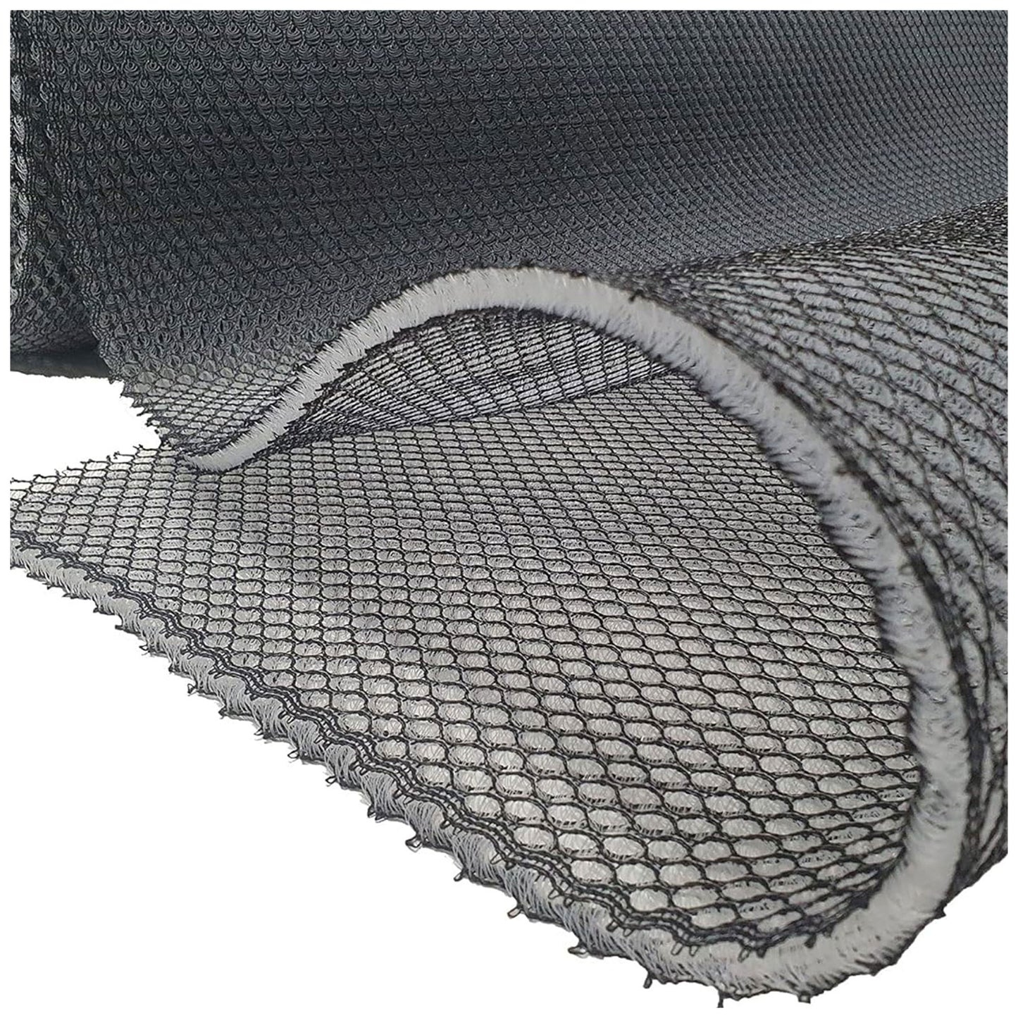 Ch.Cabanski - Abstandsgewirke - Air Mesh - 3D Netzgewirke 10mm Carbon 410g/m² Matratzenunterlage