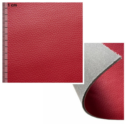 Kunstleder mit Schaumstoff ca. 5 mm (+/- 0,5 mm) und Unterware Meterware